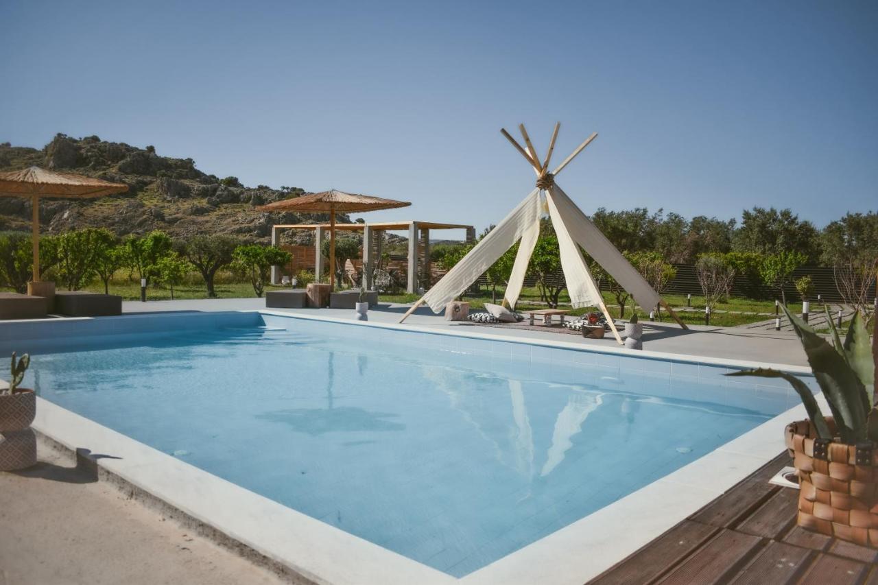 La Casa Di Lusso N4 - Adults Only Villa Kolymbia Bagian luar foto