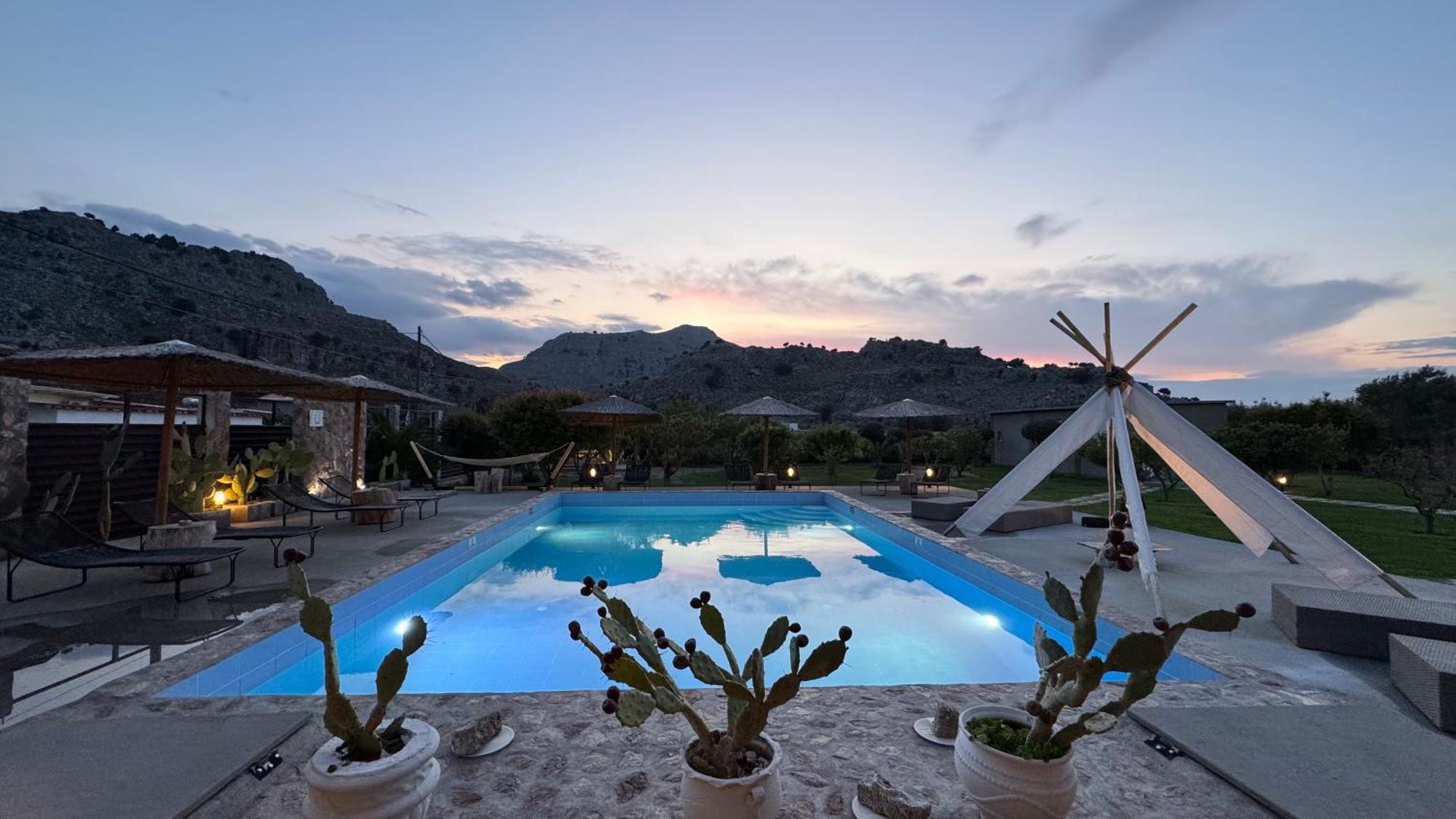 La Casa Di Lusso N4 - Adults Only Villa Kolymbia Bagian luar foto